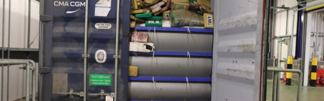 У луци Гејтвеј за месец дана заплењен кокаин вредан скоро пола милијарде евра