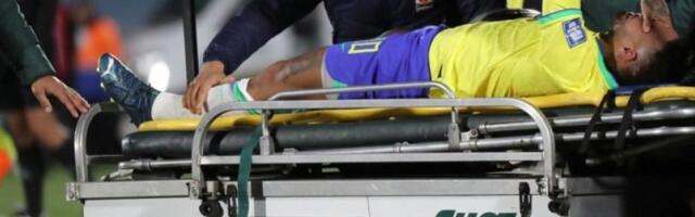 Šok i neverica u Brazilu! Nejmar teže povređen, plakao na nosilima (FOTO/VIDEO)