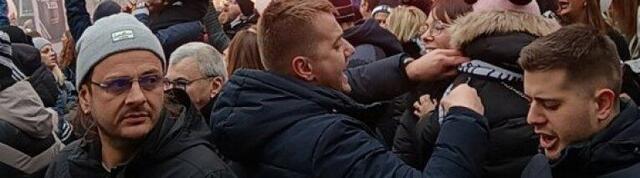 PORODIČNA TRADICIJA! Navijači Partizana uživali na Dorćolu, ZA NAJMLAĐE SPECIJALAN PROGRAM (FOTO GALERIJA)