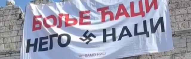 Opasna relativizacija nacizma od strane SNS-a: Slogan "Bolje ćaci nego naci" je nedopustiv