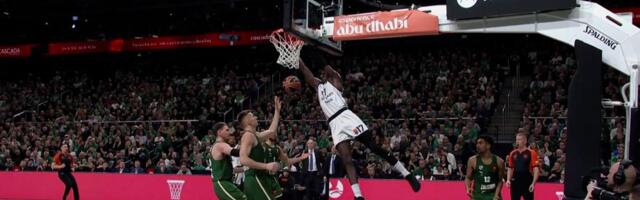 "Bonga brži i od kamermana" Surovo zakucavanje košarkaša crno-belih