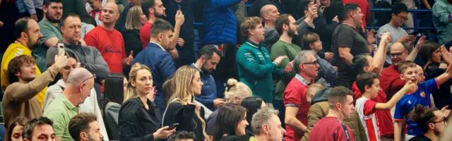 KURIR U ARENI! Usnimili smo Milicu Tasić među navijačima Zvezde - evo da li se radovala pobedi crveno-belih