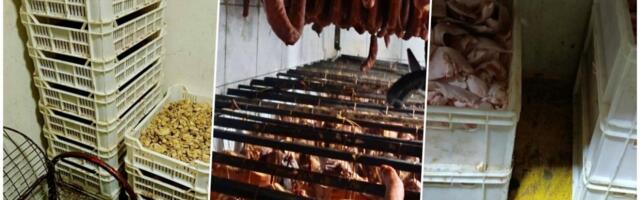 PRODAVAO MESO BEZ POTREBNE DOKUMENTACIJE: Policija uhapsila vlasnika mesare i zaplenila mu skoro osam tona nelegalnog mesa! (foto)