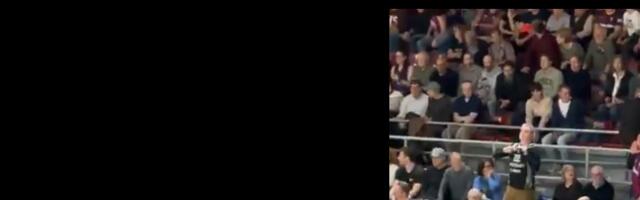 Gore mreže: Navijač u dresu Partizana bodrio Barsu protiv Zvezde, reagovao i Kevin Panter (VIDEO)