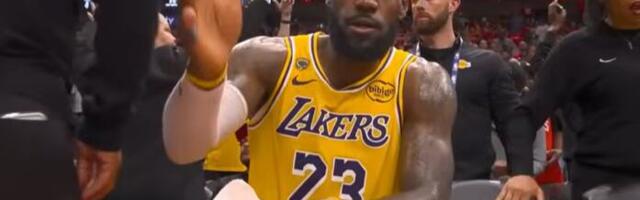 STVARNO JE KRALJ - ŠTA RADI ČOVEK U 42. GODINI, PA TO JE NESTVARNO! Šengunu i ekipi se smeši "metla": Šou Lebrona, Lejkersi posle produžetka srušili Hjuston!