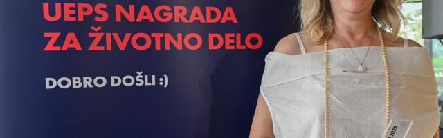 Vandi Kučeri dodeljena UEPS nagrada za životno delo