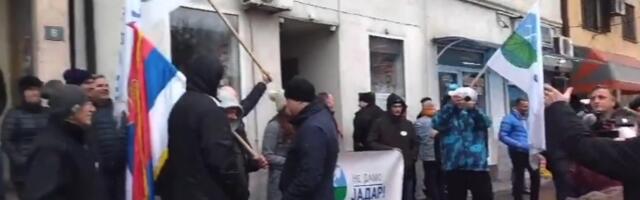 Rio Tinto’s building in western Serbia pelted with eggs; Police detain activist
