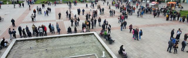 Protest u Čačku bez podrške građana