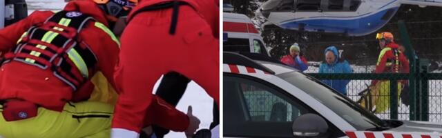 Drama na Kopaoniku: Skijaš zadobio ozbiljne povrede, reagovala helikopterska jedinica MUP