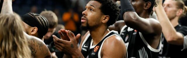 Tabela Evrolige posle pobede Partizana: Crno-beli konačno pobegli sa dna