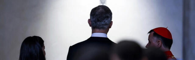 Папа Лав се састао са шпанским краљем и краљицом