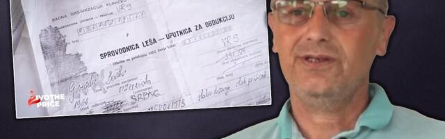 BOŠKA UMALO SAHRANILI ŽIVOG, A ON SAMO BIO U NESVESTI: "Probudio sam se na kamenu u donjem vešu, video sam dokument o SPROVODNICI TELA"