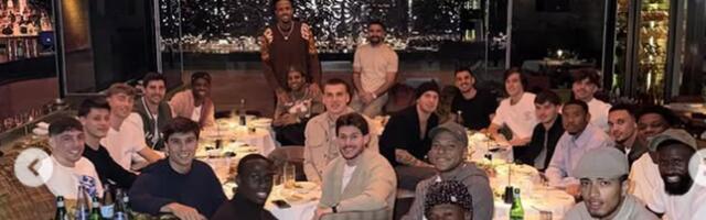 Fudbaleri Real Madrida na zajedničkoj večeri: Račun platili Mbape i Vinisijus!