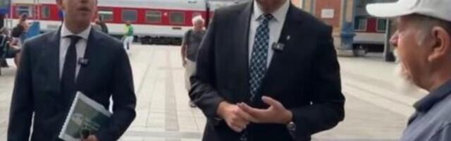 Muškarac PLJUNUO PETERA MAĐARA nasred ulice! Posle incidenta REKAO SAMO JEDNO, kamere sve zabeležile (VIDEO)