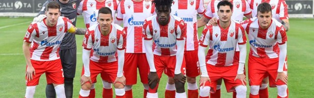 Zvezda spavala 40 minuta, pa pregazila Makedonce!