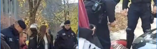 Kolima Vlade Srbije udaren aktivista?! (VIDEO)