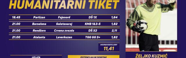Humanitarni tiket u podne: Željko Kuzmić tipuje za Udruženje MS iz Aranđelovca