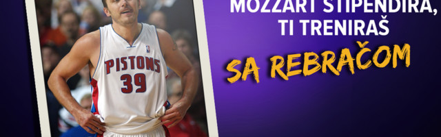 Mozzart stipendira, ti treniraš sa Rebračom!