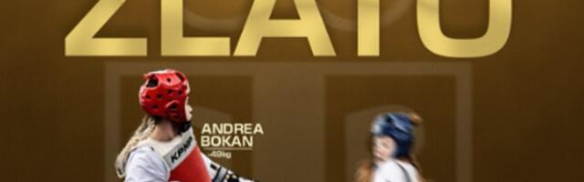 Ma, bravo! Andrea Bokan postala šampionka Evrope u tekvondou