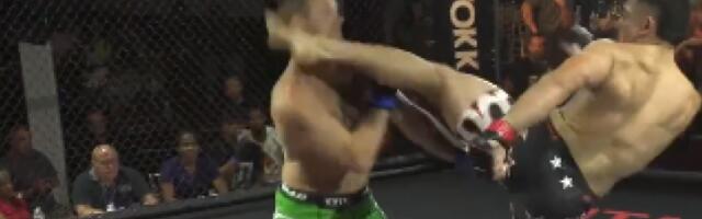Brže nije moglo! Jedan udarac je bio dovoljan, a sudija je tek dao znak za početak (VIDEO)
