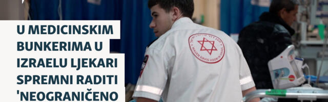 U medicinskim bunkerima u Izraelu ljekari spremni raditi 'neograničeno dugo'