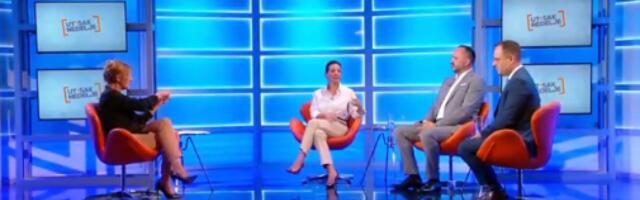 Opšti haos u Utisku nedelje! Usred emisije izbila žestoka rasprava, blokaderski profesor potopio opoziciju (VIDEO)