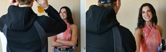 Dua Lipa tugovala zbog Alkarasa, pa završila u Sinerovom društvu /VIDEO/