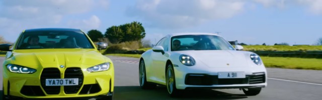 BMW M4 Competition vs Porsche 911 Carrera (VIDEO)