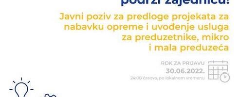 UNAPREDI POSLOVANJE, PODRŽI ZAJEDNICU