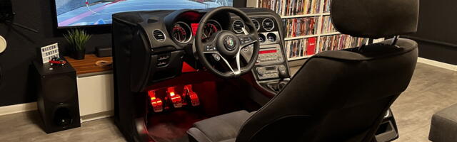 Obožavalac napravio sopstveni Alfa Romeo simulator