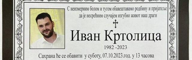 "IVAN JE BIO BOŽIJI ČOVEK! SAD IDE KOD GOSPODA!" Sahranjen Kruševljanin (41) kome je Bojan zario nož u vrat - porodica ostaje sa bolom u duši!
