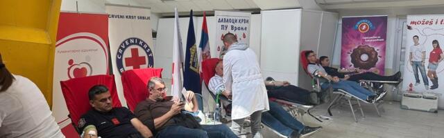 Akcija Udruženja dobrovoljnih davalaca krvi policije u subotu na Besnoj kobili