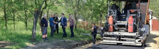 Asfaltiran još jedan deo Ulice Liparska kosa