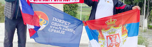 Članovi POKS iz Leskovca na Kajmakčalanu po milost za očuvanje Srbije od zla