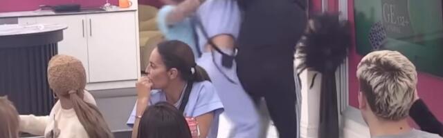 KAČAVENDA ISKORISTILA GUŽVU PA TUKLA ANELI I NIKO NIJE PRIMETIO! Pogledajte šta se dešavalo na sporednim kamerama u Eliti 9