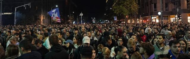 BRŽI OD SNS Studenti u izbornoj kampanji