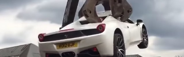 Ferrari 458 nije bez razloga uništen od strane policije