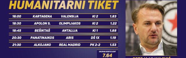 Humanitarni tiket u podne: Ostoja Mijailović tipuje za lečenje petogodišnje Nađe Đerović