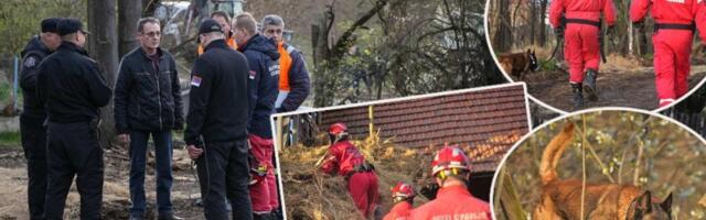 Specijalci u žurbi napustili Banjsko polje! Kolona vozila hitno povučena sa lica mesta nestanka male Danke (VIDEO)