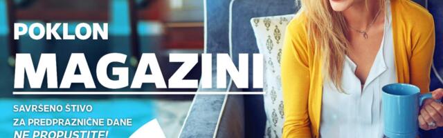 Danas ne propustite sjajan poklon uz Kurir - uz kupljene novine čeka vas poklon magazin!