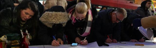 Studenti objavili koliko je potpisa stiglo iz dijaspore