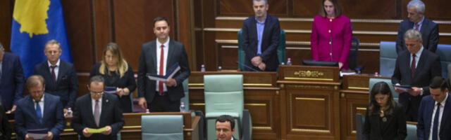 Izabrana nova vlada privremenih prištinskih institucija