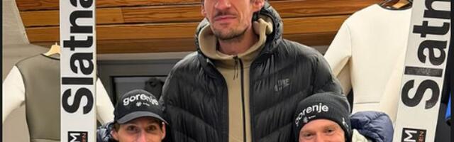 Domen Prevc objavio fotografiju sa čuvenim Srbinom, razlika u visini opčinila Slovence