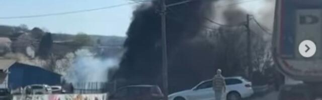 Veliki požar u Leštanima (VIDEO)