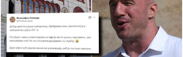 ZBOG JEDNE ŽENE IZBIO HAOS MEĐU BLOKADERIMA: Pljušte optužbe o tome ko radi za "službu" i preletačima, a iza svega se krije OGROMNO LICEMERJE!