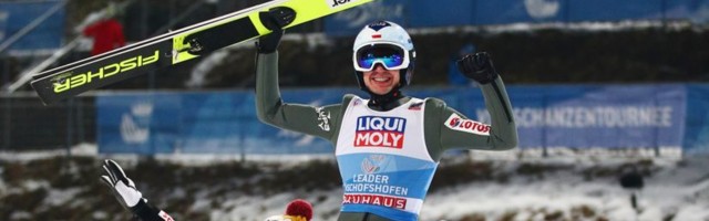 Četiri skakaonice: Kamil Stoh treći put krunisan u Bišofshofenu