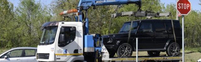 DARKU ŠARIĆU ZAPLENILI BLINDIRANI DŽIP! Posle narko bosa i njegovo vozilo stiglo u SBPOK (FOTO)