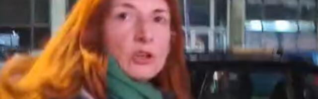 Ovaj snimak pokazuje šta se desilo: Iz ZLF tvrde da je Biljani Đorđević prećeno - ona to negira