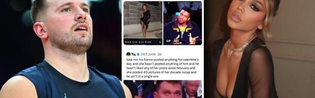 Stranci bruje o Breskvici i Dončiću! Veza košarkaša u krizi?! "Lajkuje njene slike, a o verenici ništa već..."