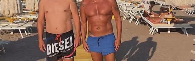 Skinuli se Gagi (55) Đole Đogani (66): Prošetali plažom posle pomirenja, svi upoređuju njihove mišiće